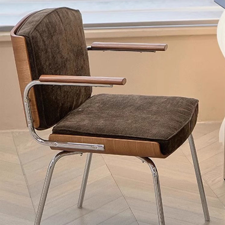 MAS-2924 Masdio Retro Velvet Office Chair