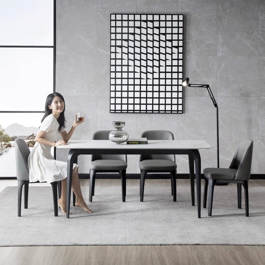 MAS-2942 Masdio Leather Dining Chair
