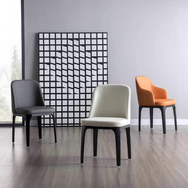 MAS-2942 Masdio Leather Dining Chair