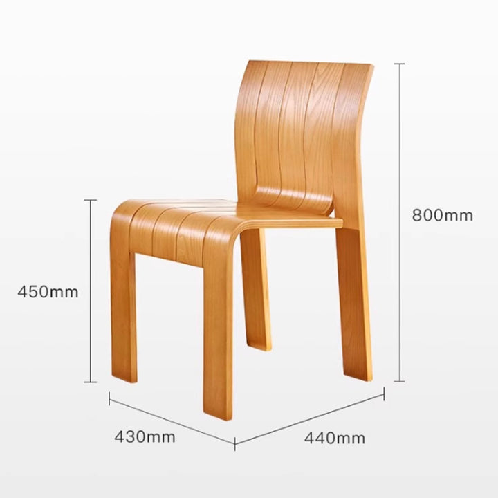 MAS-2954 Masdio RIVEN Japandi Dining Chair