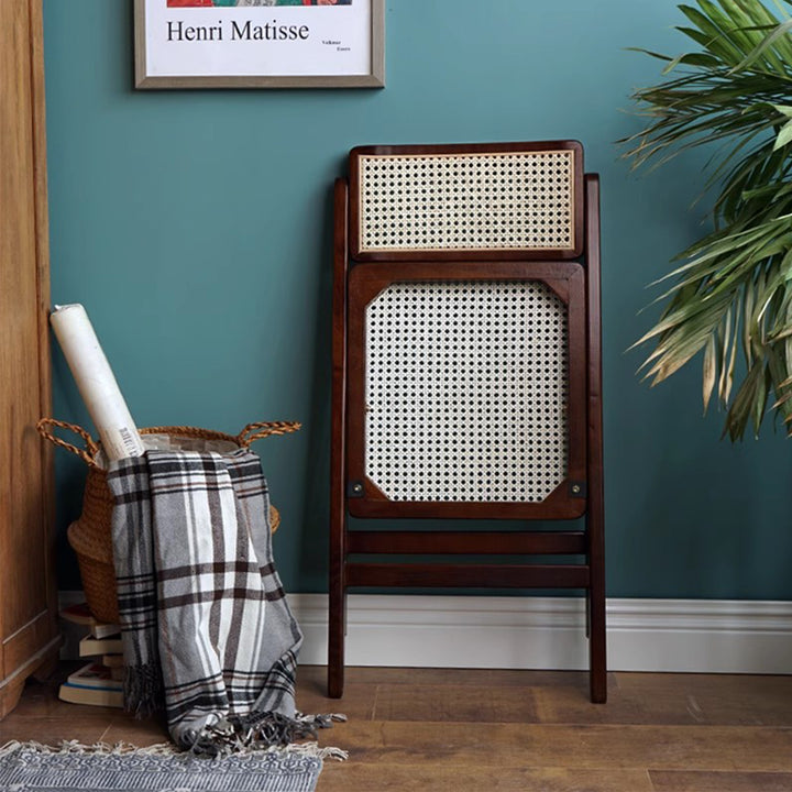 MAS-2959 Masdio Vintage Rattan Dining Chair