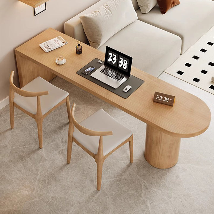 MAS-2965 Masdio Japandi Solid Wood Study Table