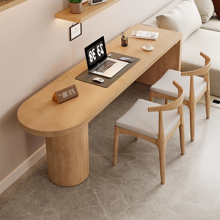 MAS-2965 Masdio Japandi Solid Wood Study Table