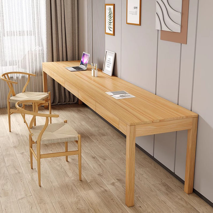 MAS-2966 Masdio Solid Wood Study Table