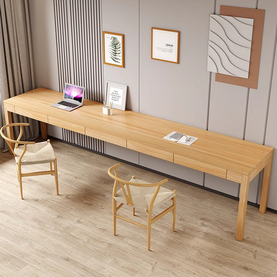 MAS-2966 Masdio Solid Wood Study Table