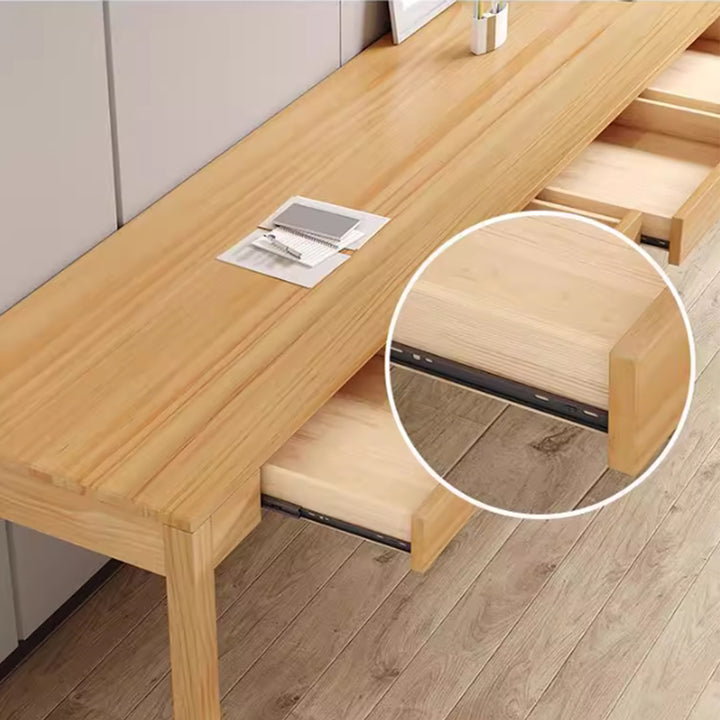 MAS-2966 Masdio Solid Wood Study Table