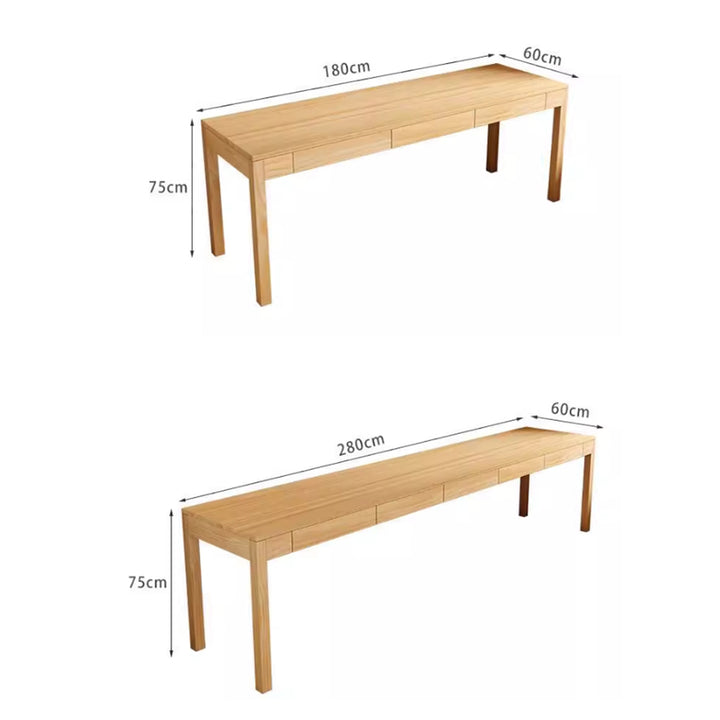 MAS-2966 Masdio Solid Wood Study Table