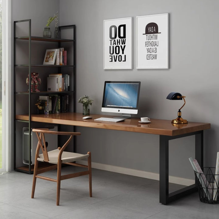 MAS-2968 Masdio Rustic Solid Wood Study Table