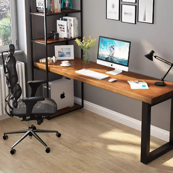 MAS-2968 Masdio Rustic Solid Wood Study Table