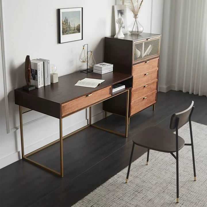 MAS-2973 Masdio Modern Solid Wood Study Table