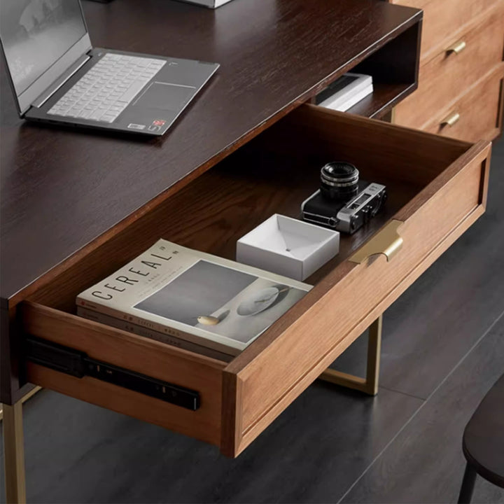 MAS-2973 Masdio Modern Solid Wood Study Table