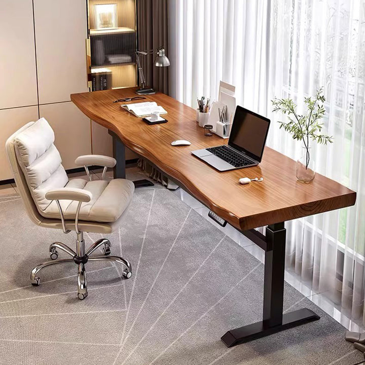 MAS-2974 Masdio Adjustable Solid Wood Office Table