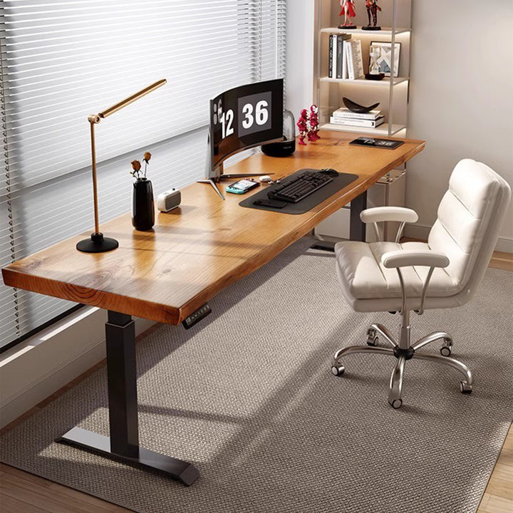 MAS-2974 Masdio Adjustable Solid Wood Office Table