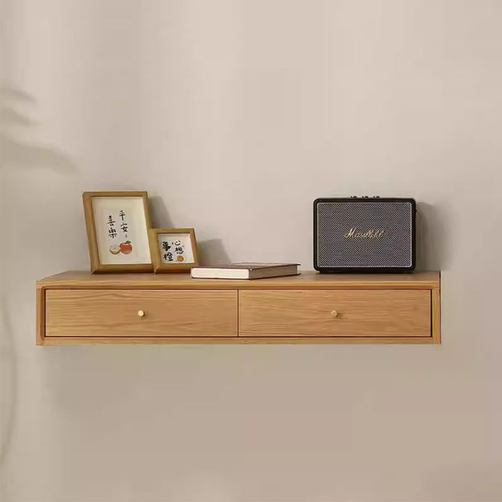 MAS-2975 Masdio Modern Solid Wood Floating Study Table
