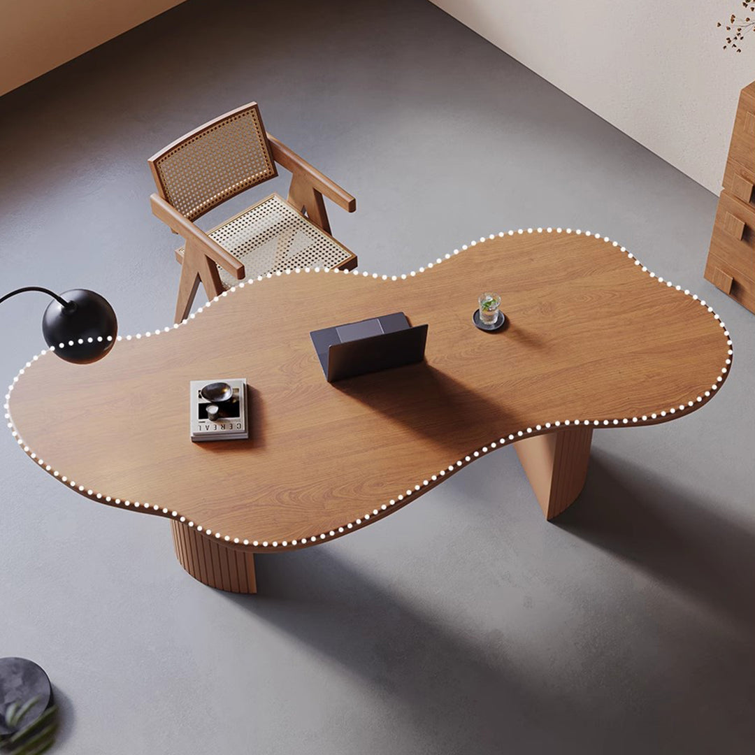 MAS-2977 Masdio Modern Solid Wood Study Table