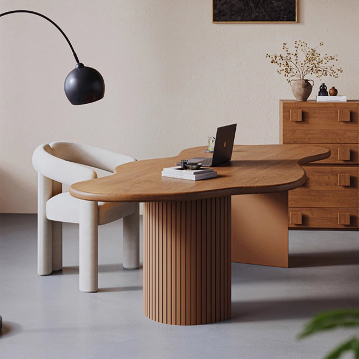 MAS-2977 Masdio Modern Solid Wood Study Table