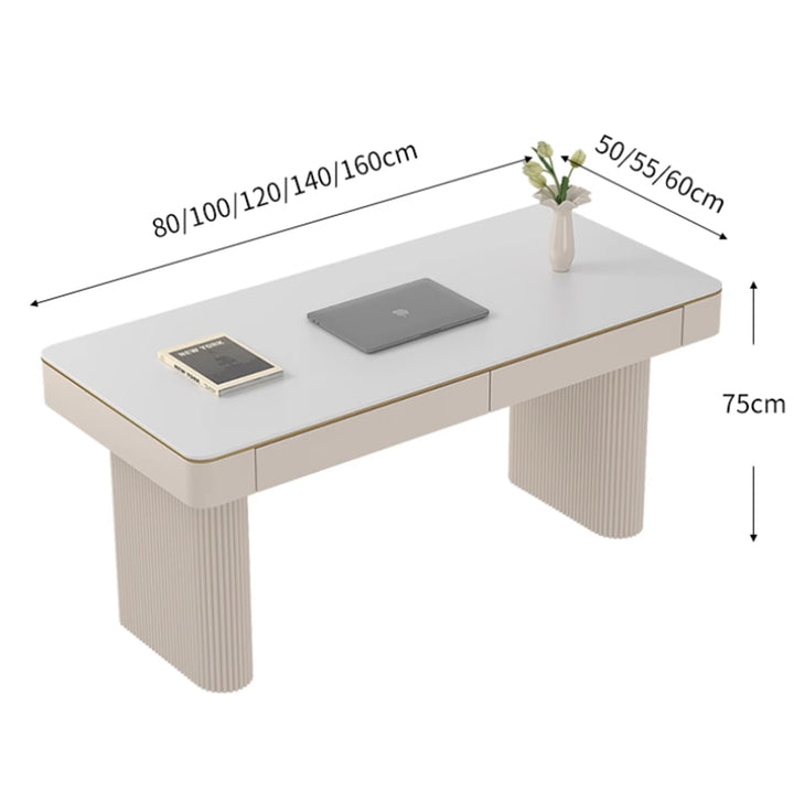 MAS-2983 Masdio Modern Sintered Stone Study Table