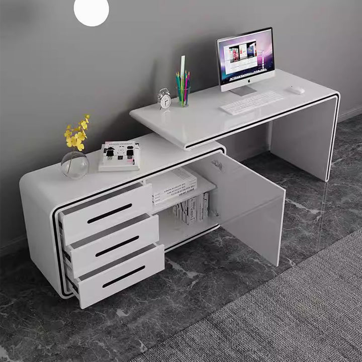 MAS-2986 Masdio Modern Study Table & Shelf