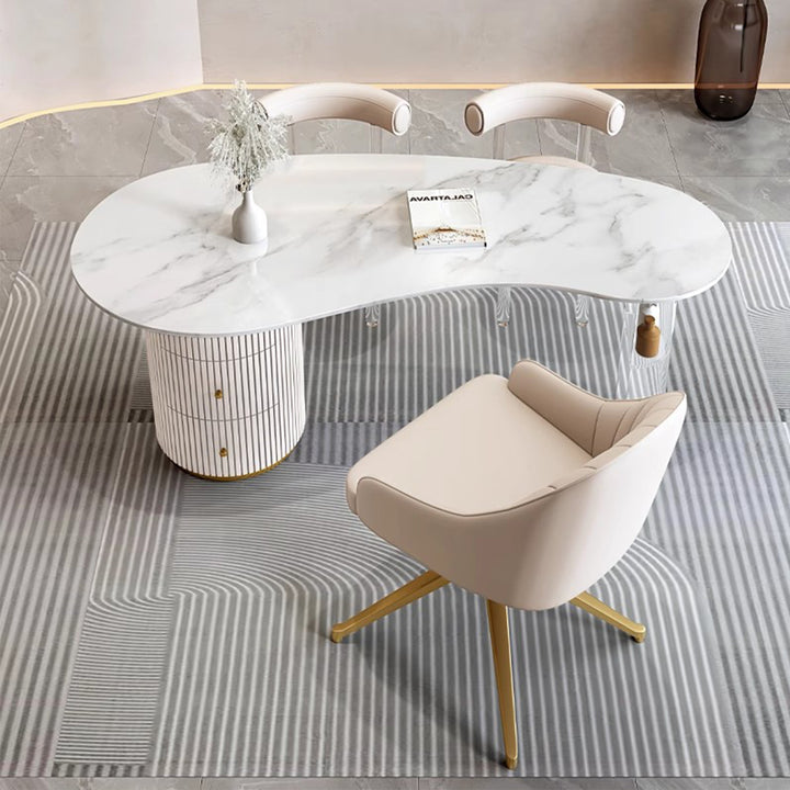 MAS-2999 Masdio Modern Sintered Stone Study Table