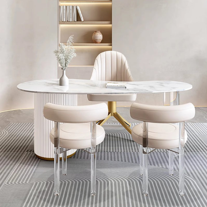 MAS-2999 Masdio Modern Sintered Stone Study Table