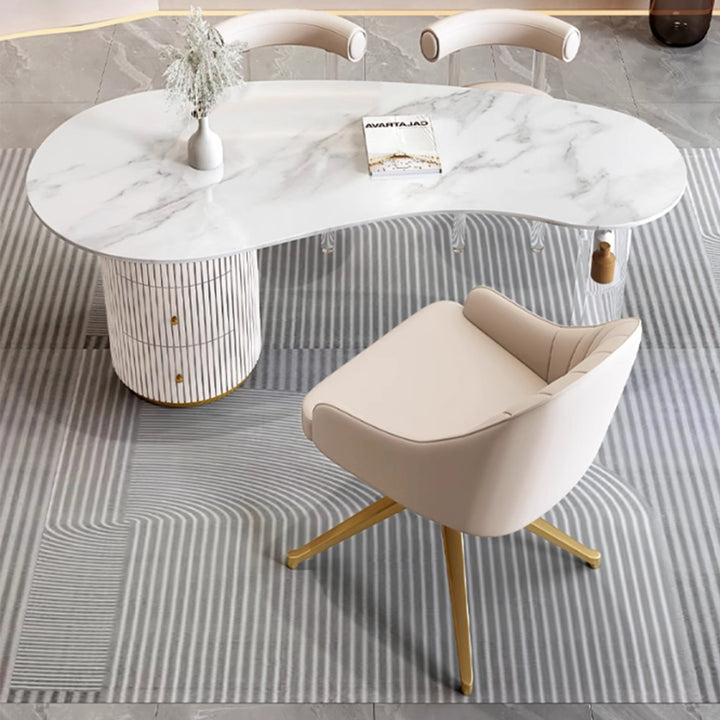MAS-2999 Masdio Modern Sintered Stone Study Table