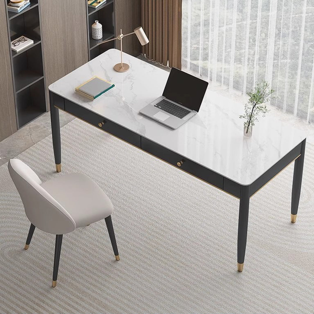 MAS-3003 Masdio Victorian Sintered Stone Study Table
