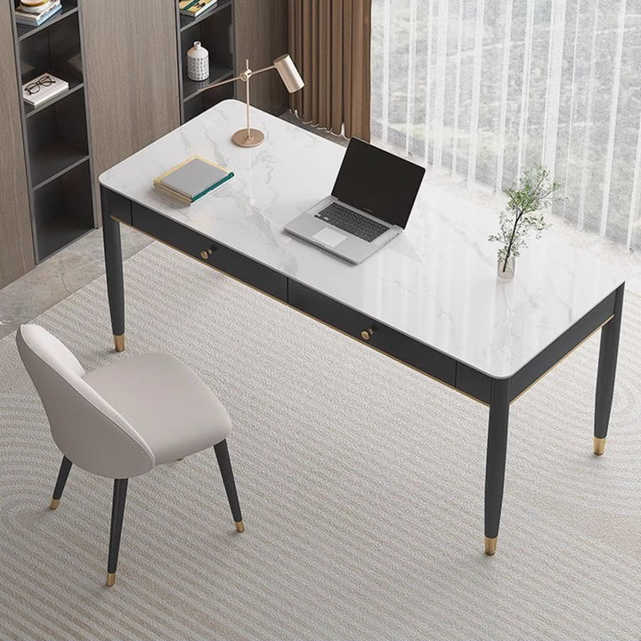 MAS-3003 Masdio Victorian Sintered Stone Study Table