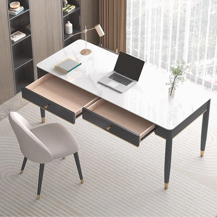 MAS-3003 Masdio Victorian Sintered Stone Study Table