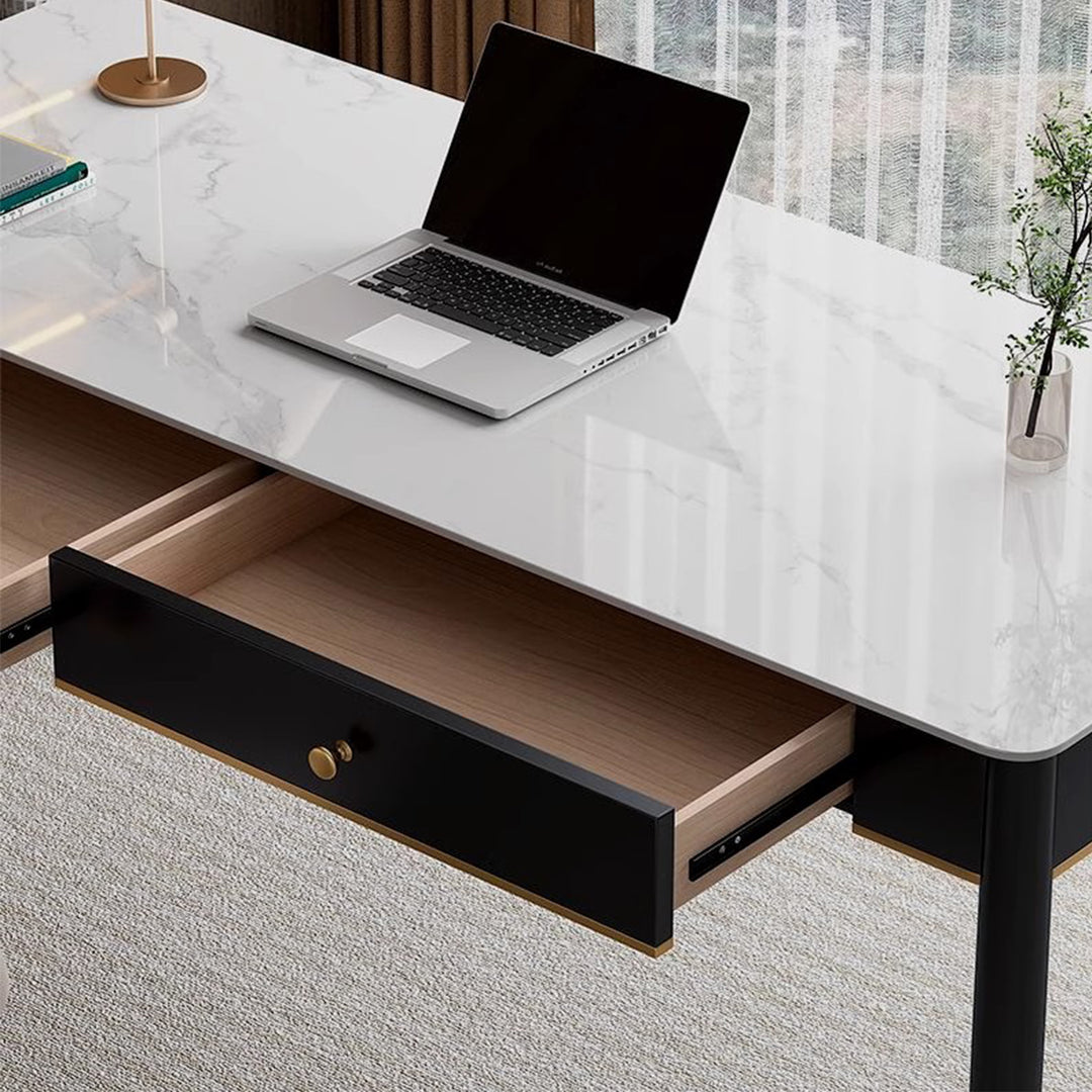 MAS-3003 Masdio Victorian Sintered Stone Study Table