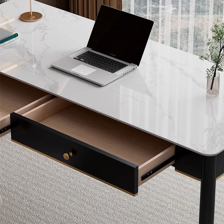 MAS-3003 Masdio Victorian Sintered Stone Study Table