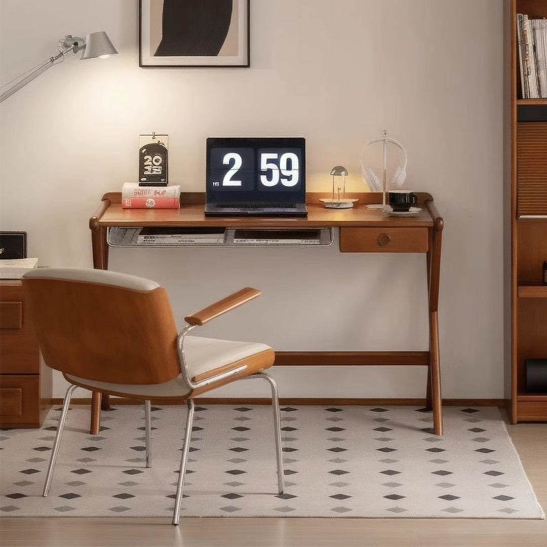 MAS-3012 Masdio Rustic Solid Wood Study Table