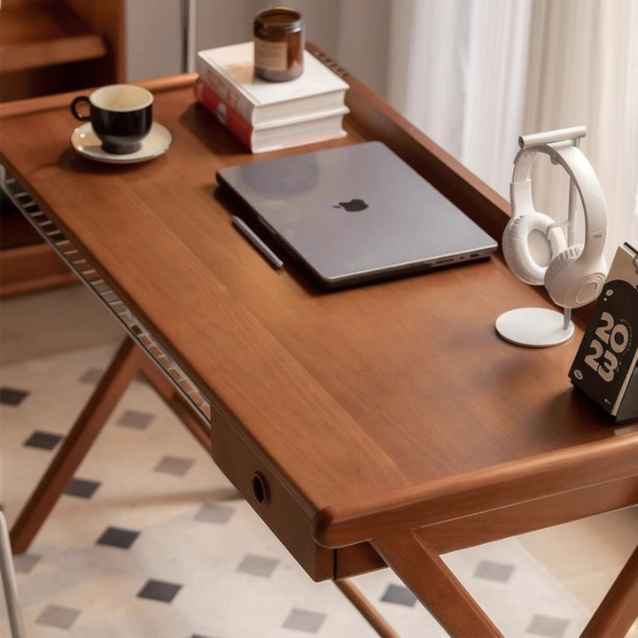 MAS-3012 Masdio Rustic Solid Wood Study Table