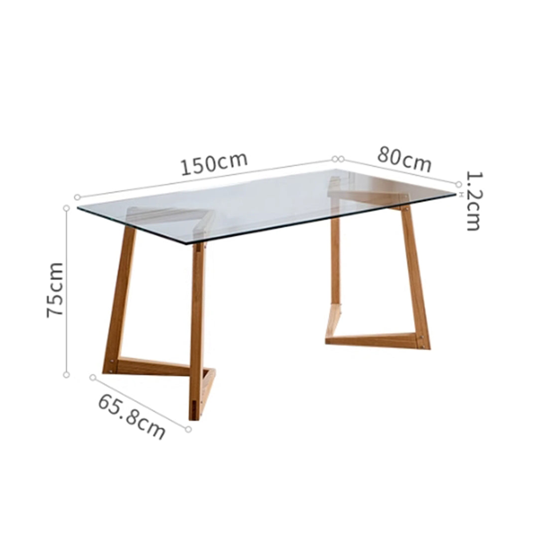 MAS-3019 Masdio Japandi Study Table