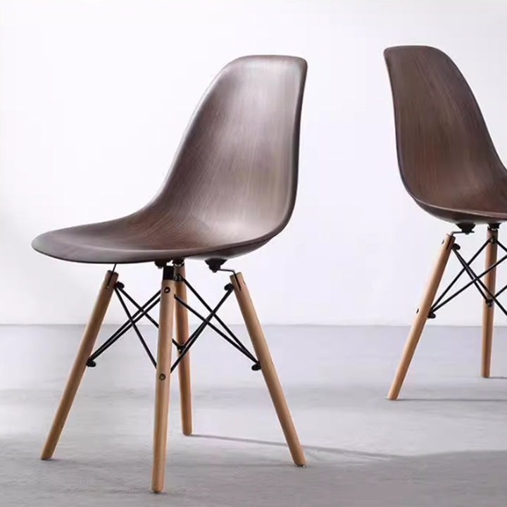 MAS-3037 Masdio Modern Walnut Dining Chair