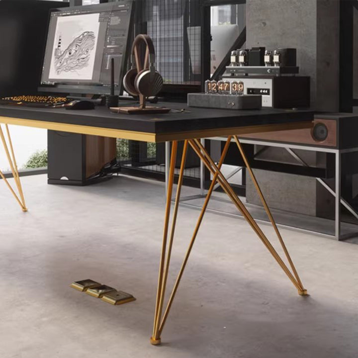 MAS-3049 Masdio Modern Industrial X Frame Dining Table