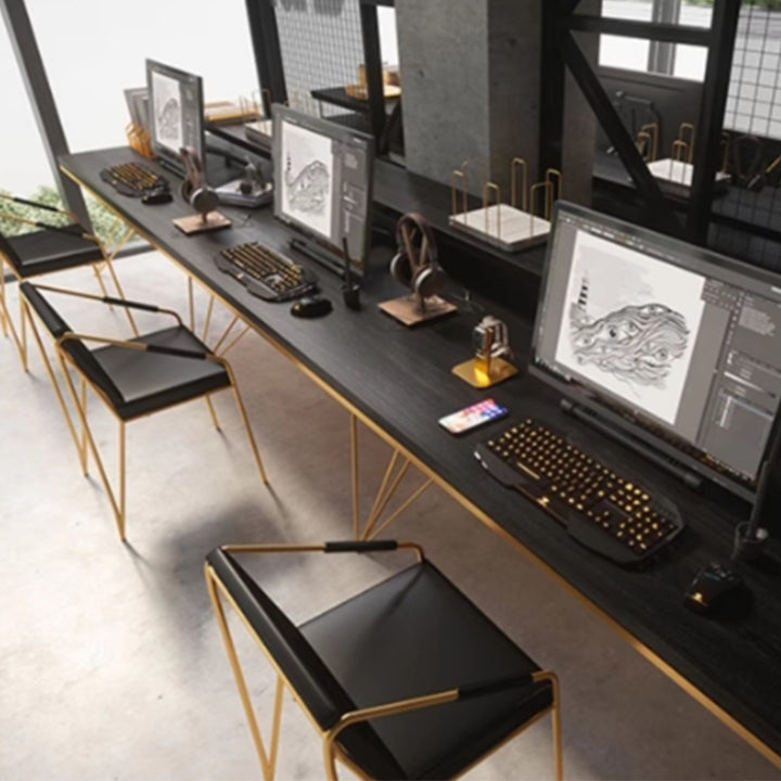 MAS-3049 Masdio Modern Industrial X Frame Dining Table