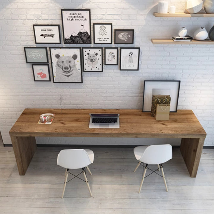 MAS-3057 Masdio Rustic Solid Wood Study Table