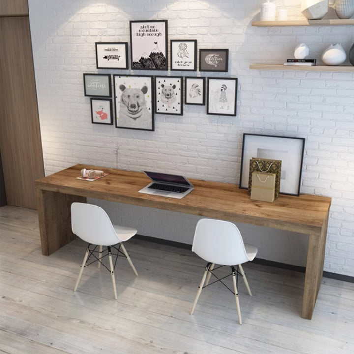 MAS-3057 Masdio Rustic Solid Wood Study Table
