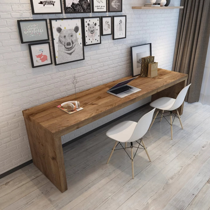 MAS-3057 Masdio Rustic Solid Wood Study Table