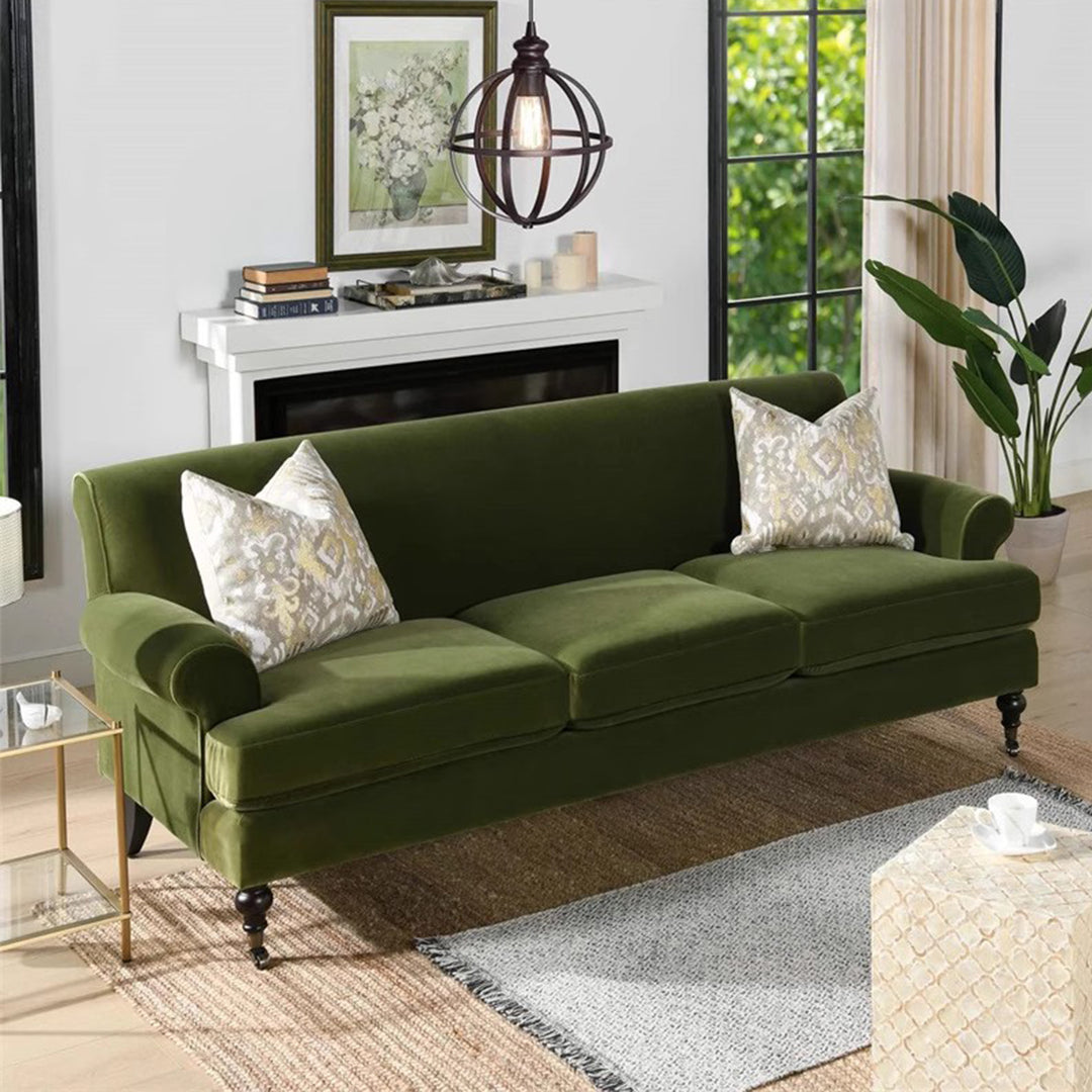 MAS-3074 Masdio Victorian Velvet Sofa