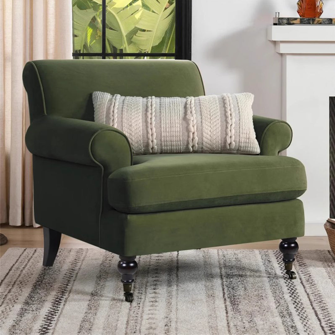 MAS-3074 Masdio Victorian Velvet Sofa