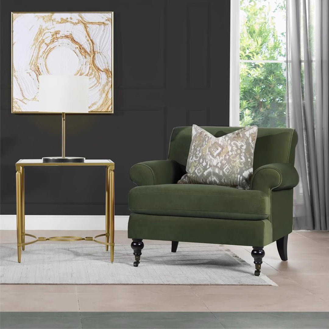 MAS-3074 Masdio Victorian Velvet Sofa