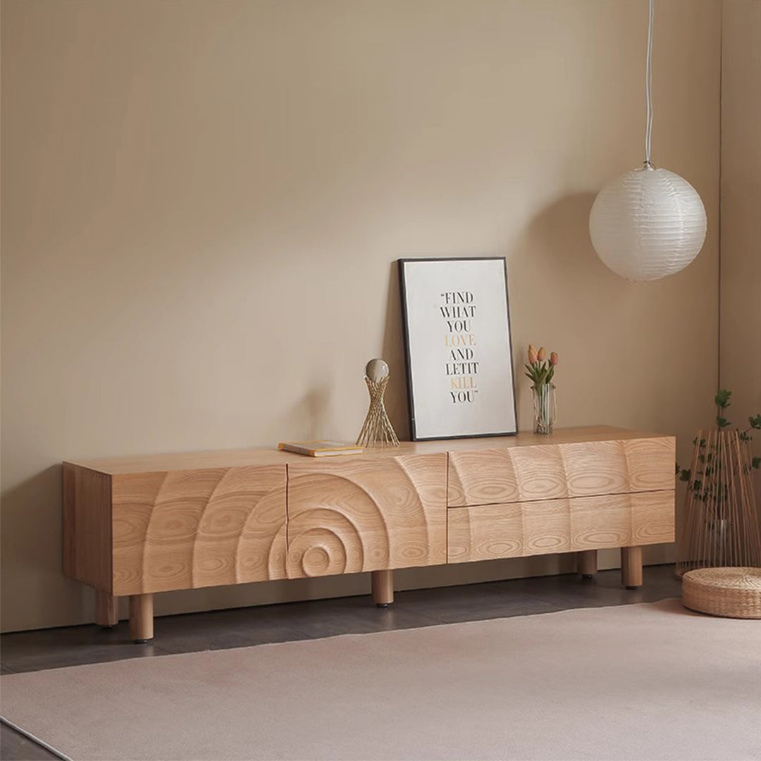 MAS-3078 Masdio Modern Solid Wood TV Console