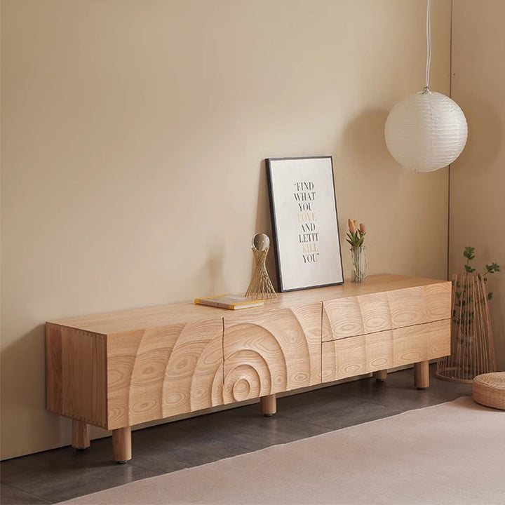 MAS-3078 Masdio Modern Solid Wood TV Console