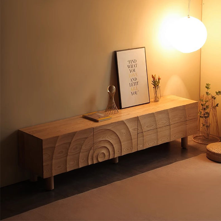 MAS-3078 Masdio Modern Solid Wood TV Console