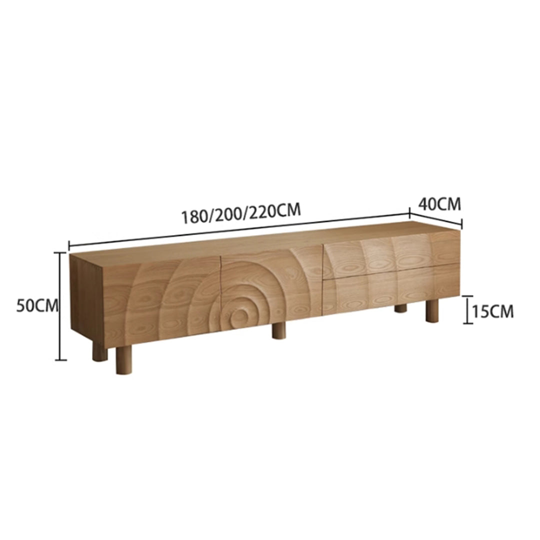 MAS-3078 Masdio Modern Solid Wood TV Console