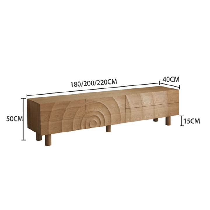 MAS-3078 Masdio Modern Solid Wood TV Console