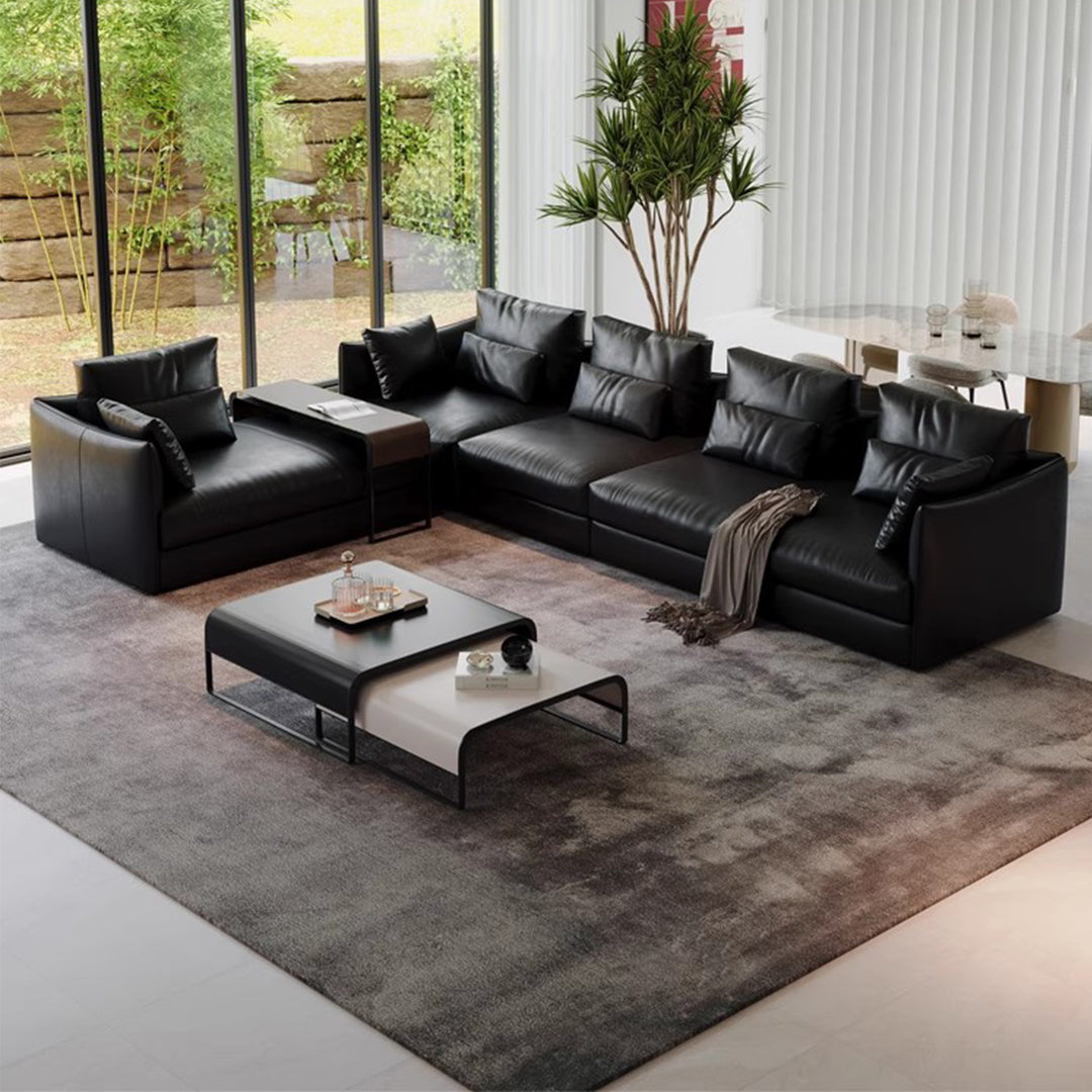 MAS-3090 Masdio Modern Genuine Leather Sofa