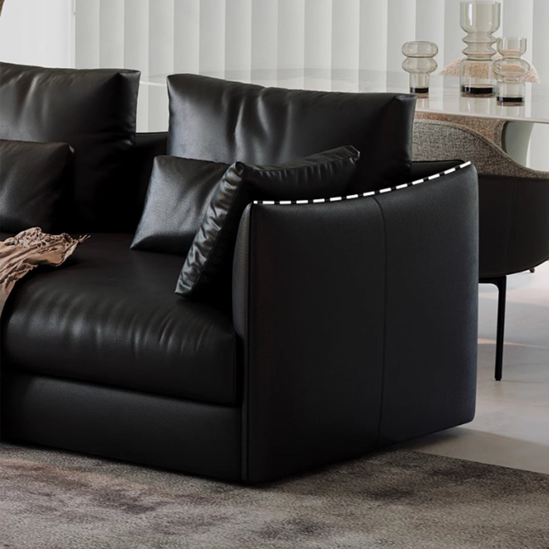 MAS-3090 Masdio Modern Genuine Leather Sofa
