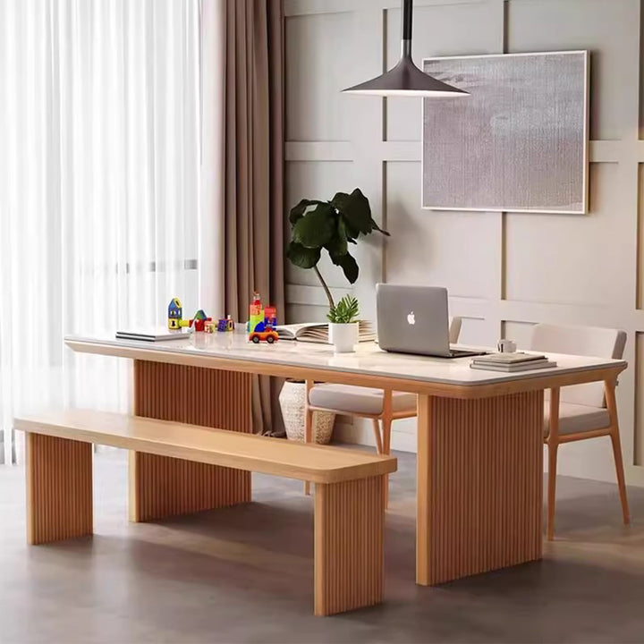 MAS-3099 Masdio Japandi Sintered Stone Dining Table
